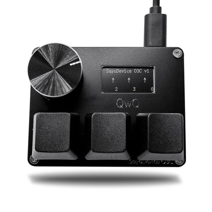 SayoDevice O3C Rapid Trigger Magnetic Switch Keyboard – RGB, Volume Knob, DJMAX/SDVX/Geometry Dash