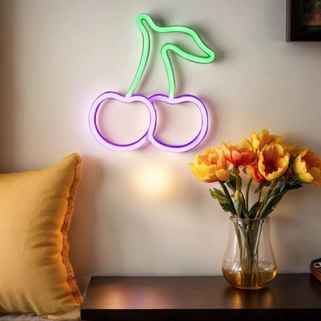 LED Neon Sign – USB/Battery Powered, Customizable, Bar & Bedroom Wall Decor