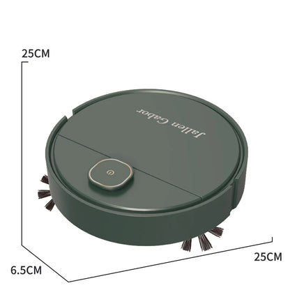 R.E.D. Shopping 3-in-1 smart sweeping robot vacuum cleaner for home, with wireless design and compact size for cleaning floors.
