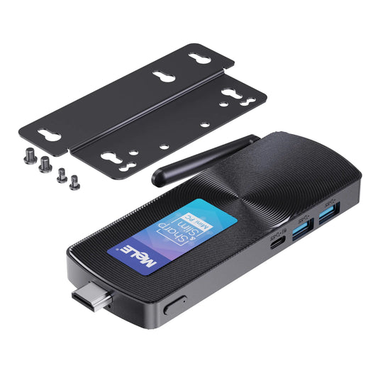 MeLE PCG02 Mini PC Stick – Intel N100, 8GB LPDDR4x, 256GB SSD, 4K HDMI, PXE, Windows 11
