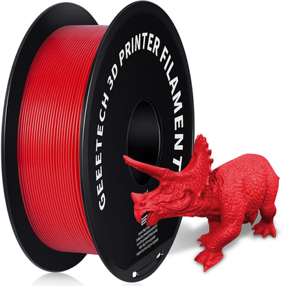 GEEETECH PETG 3D Printer Filament – 1.75mm, 1KG, Vacuum Packaging, Tangle-Free