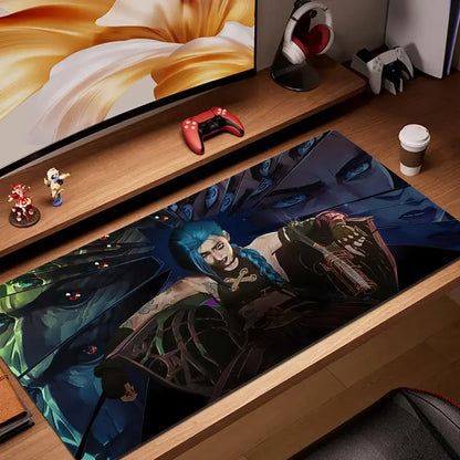 Arcane Jinx Large Gaming Mouse Pad — Desk Mat, Multiple Sizes & Thickness