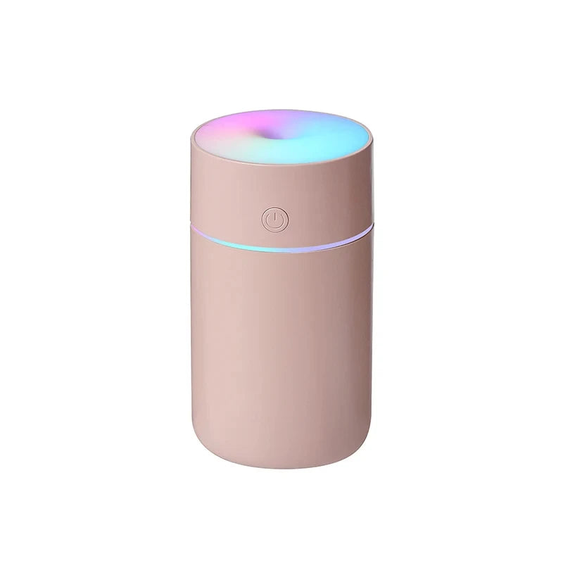 HOMEFISH Mini USB Aroma Diffuser – Portable Rechargeable Wireless Humidifier, Essential Oil Atomizer for Home & Car
