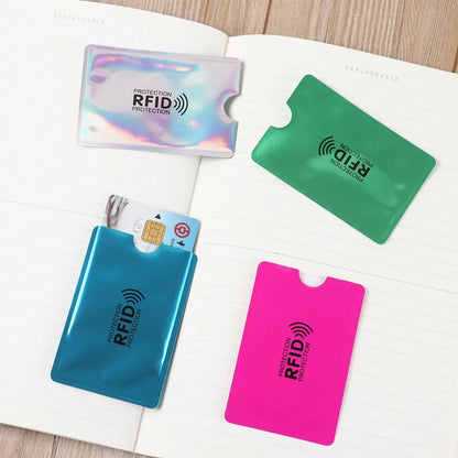 RFID Blocking Card Sleeve Protectors – 5 Pack