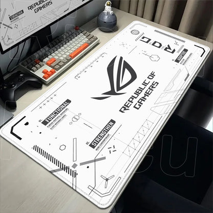 Riccu XXL Anime Gaming Mouse Pad — HD Print, Stitched Edges, Multiple Sizes