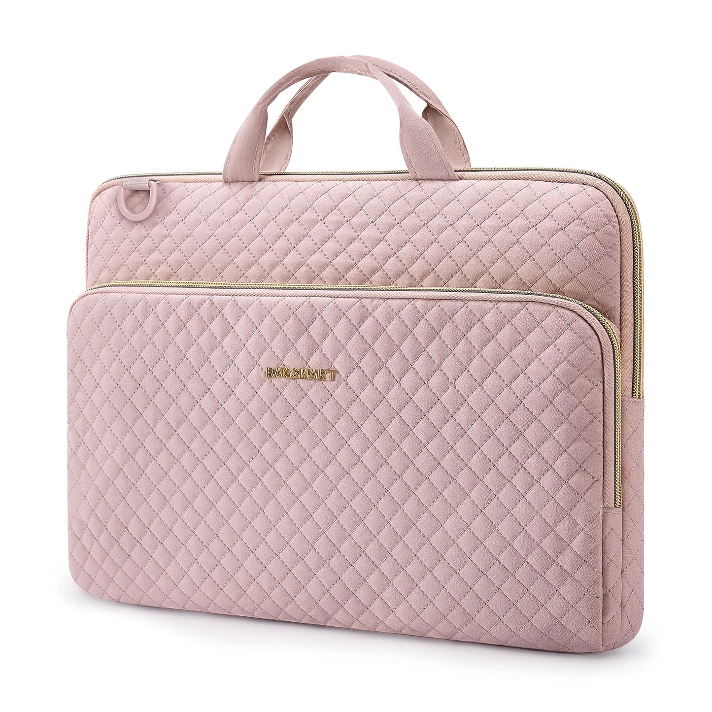 BAGSMART Laptop Handbag & Sleeve 13.3"–15.6" — Shoulder Briefcase for Women, MacBook Air/Pro