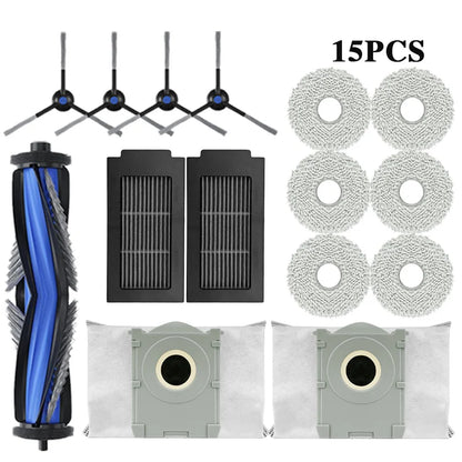 ECOVACS T50 PRO OMNI / T50 OMNI Robot Vacuum Spare Parts – Brush, Filter, Mop & Dust Bag