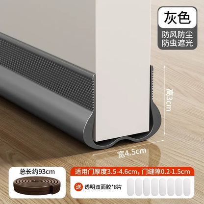 PVC Adjustable Door Bottom Seal Strip – Draft Stopper & Weather Strip