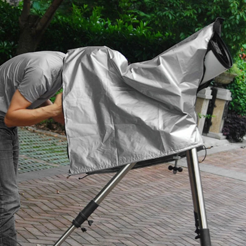 R.E.D. Shopping astronomical telescope dust cover for outdoor sun protection, anti-dew and light damage eclipse observation hood.