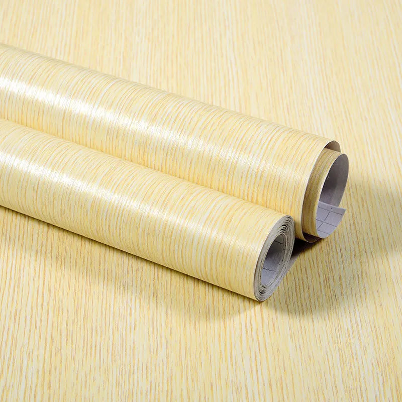 Self-Adhesive Waterproof Wood Effect Wallpaper Roll – PVC Vinyl