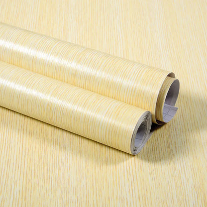 Self-Adhesive Waterproof Wood Effect Wallpaper Roll – PVC Vinyl