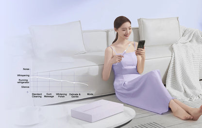 MIJIA T302 Sonic Electric Toothbrush – 31,000 RPM, 150-Day Battery, IPX8, 4 Modes, DuPont Brush Head