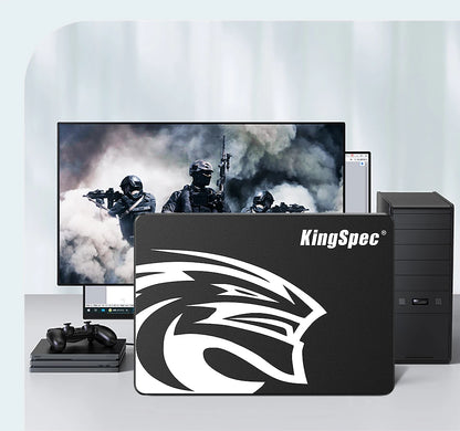 KingSpec SSD 2.5" SATA3 | 64GB–2TB | Internal Solid State Drive | For Laptop & Desktop PC