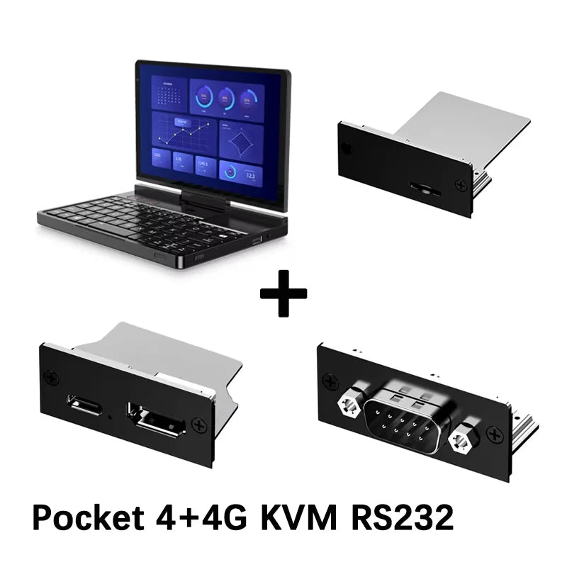 GPD Pocket 4 8.8" 2-in-1 Handheld Laptop | AMD AI 9 HX 370 / Ryzen 7 8840U | 64GB DDR5 | 2.5K 144Hz | Win 11