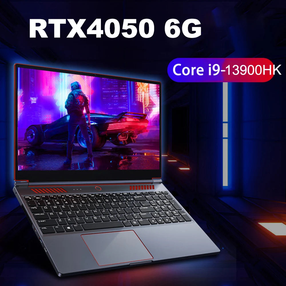 16" Gaming Laptop | Intel Core i9-13900HK | RTX 4050 6G | 16/32GB DDR5 | Up to 2TB NVMe | Win 11