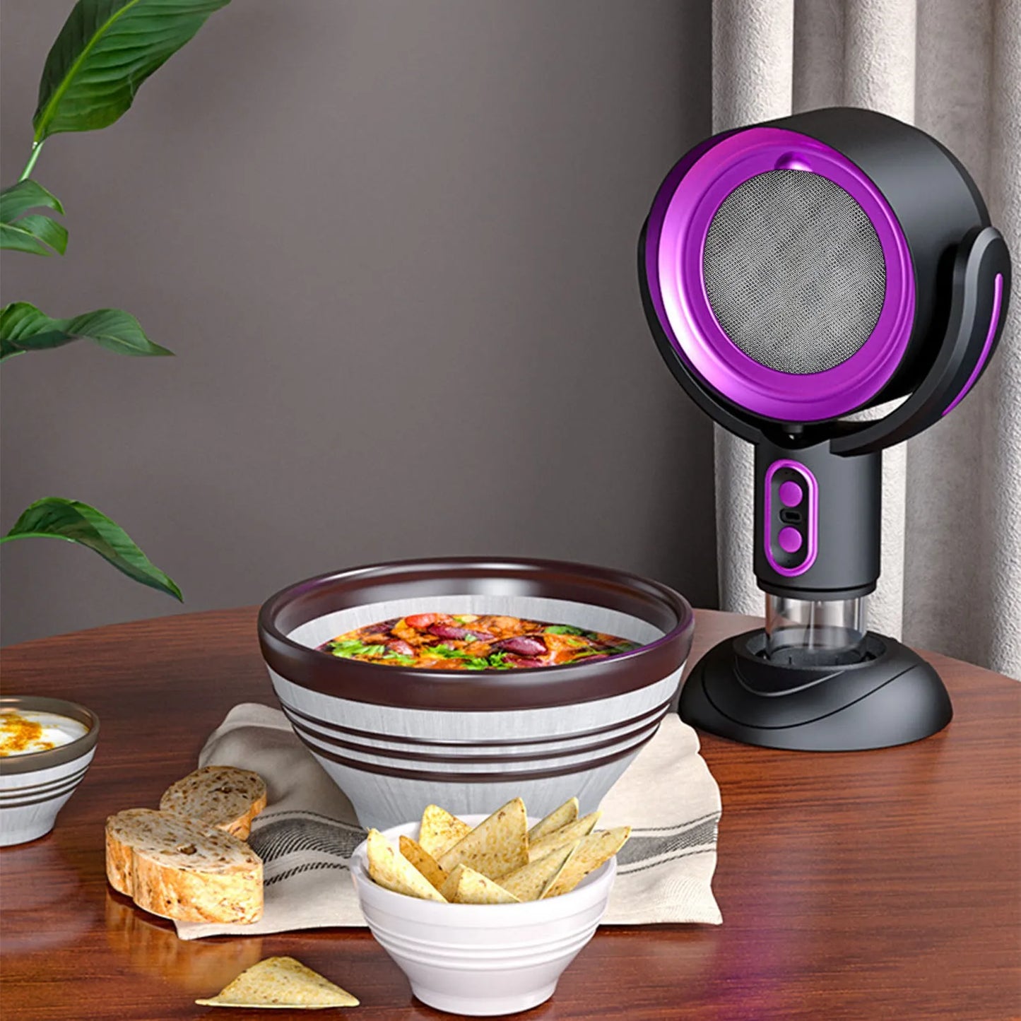Desktop Portable Kitchen Exhaust Fan – USB 5V 8W Range Hood for Apartment, 2-Speed