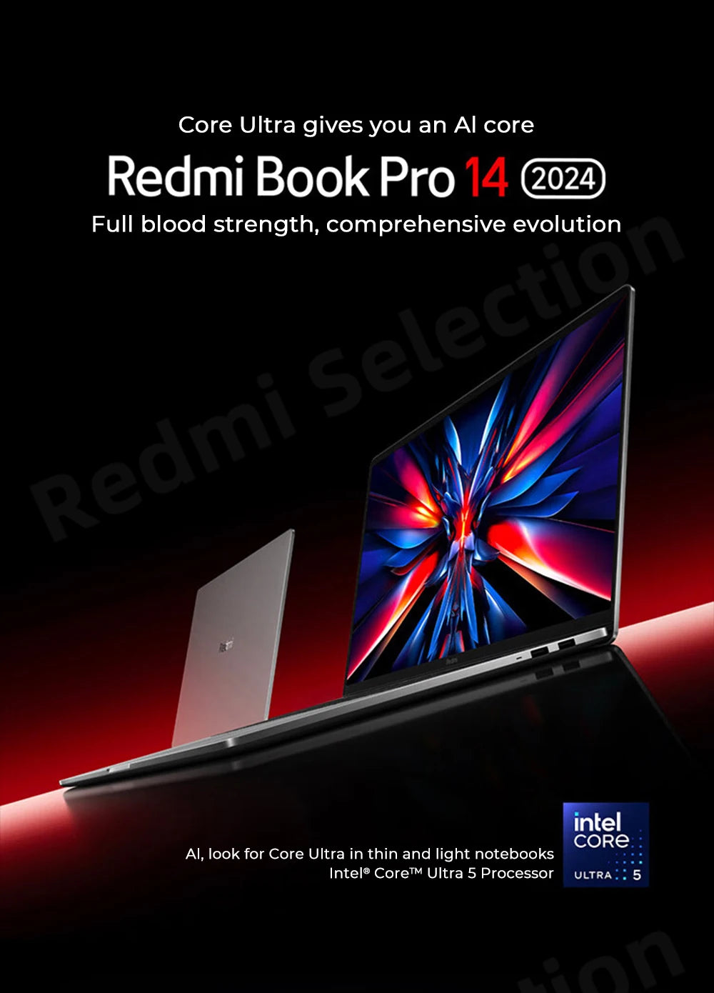 Xiaomi RedmiBook Pro 14 | Intel Core Ultra 5-125H / Ultra 7-155H | 32GB DDR5 | 1TB SSD | 2.8K 120Hz | ARC Graphics