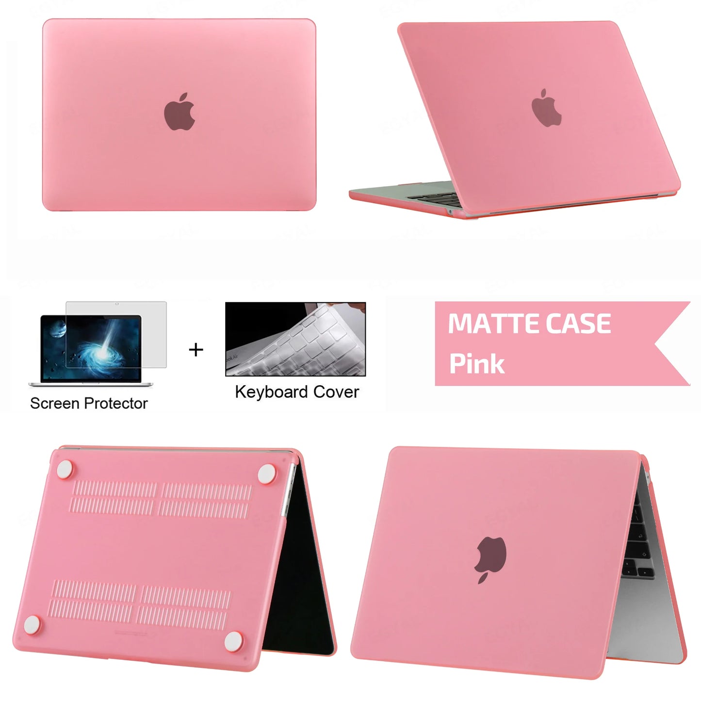 MacBook Laptop Case 2025 M4 – Air 13/15, Pro 13/14, M1-M5