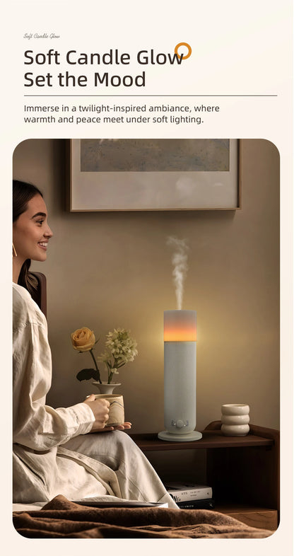 NAMSTE 120ml Tower Scent Diffuser | Bluetooth Control | Electric Fragrance Machine | Home & Hotel | EU Plug