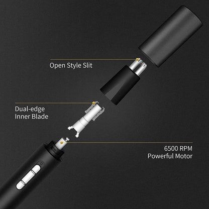 Xiaomi Mijia 3-in-1 Nose & Ear Hair Trimmer | Painless | Sideburns & Eyebrows | Rechargeable