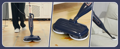 Steam Mop Cleaner 10-in-1 – Rotating Pad, 1300W, Hardwood & Laminate Floor