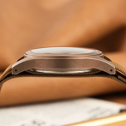 Militado ML05 Vintage Field Watch – 38mm, VH31 Sweep, Sapphire AR Crystal, Luminous
