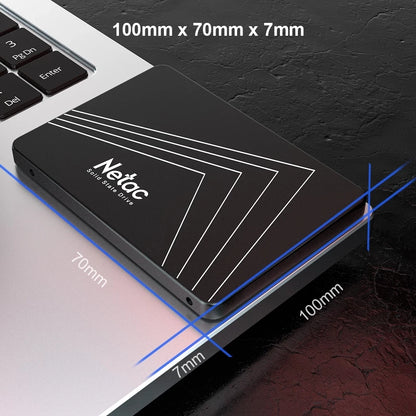 Netac SSD SATA 2.5" Internal – 256GB / 480GB / 512GB / 1TB / 2TB for Laptop & PC
