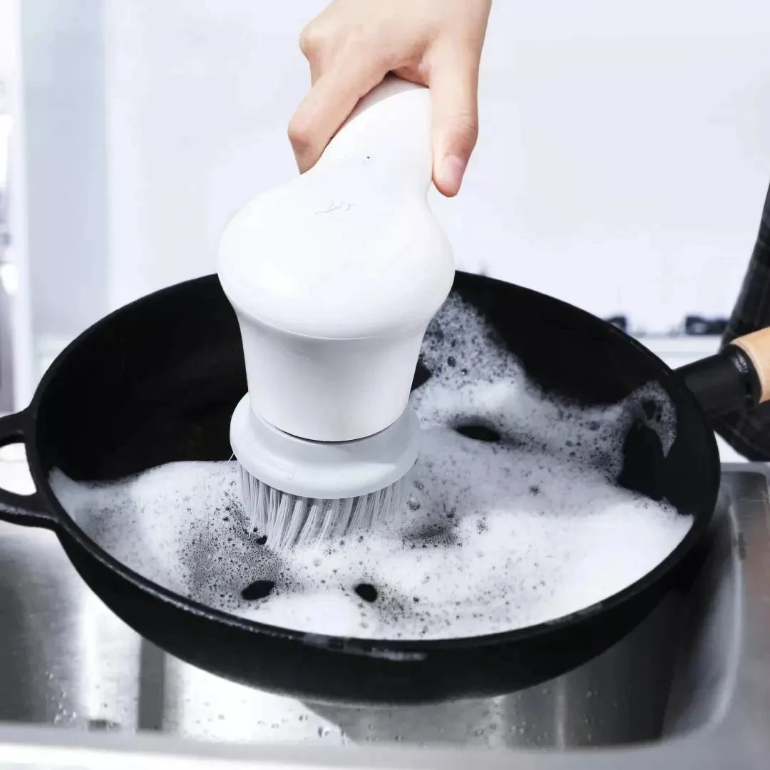 Wireless Handheld Electric Cleaning Scrubber – Rechargeable, Multi-Surface Brush Tool for Car, Home & Kitchen