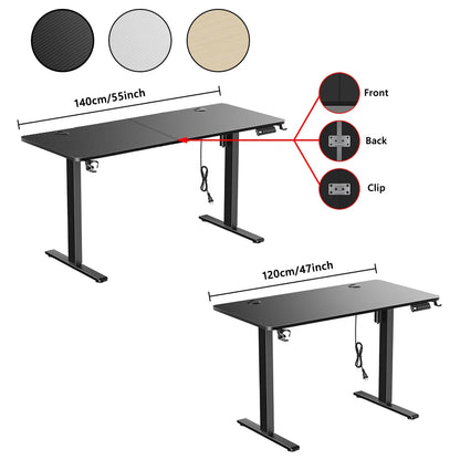 Smart Electric Standing Laptop Computer Motion Desk Height Adjustable Desk Lifting Table Standing Desk Sit Desk Home Office