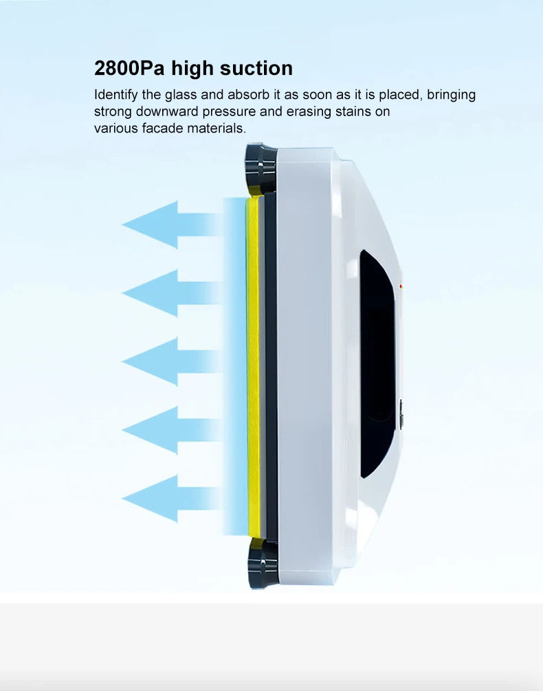 2024 Intelligent Window Cleaning Robot – Auto Water Spray, Remote Control