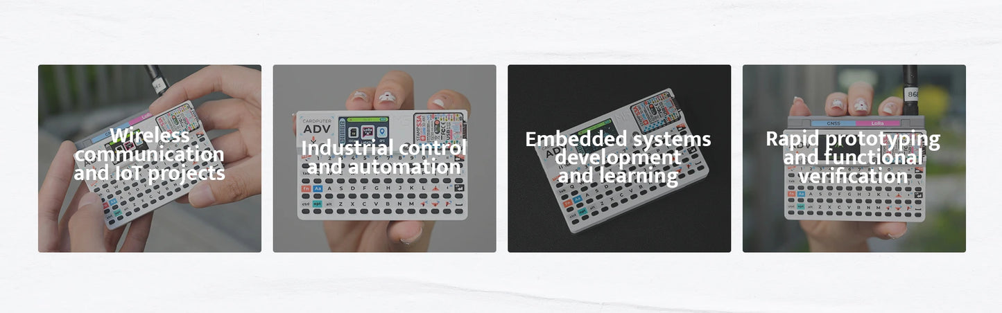 M5Stack Cardputer Adv – ESP32 Portable Mini Computer, 1.14" Screen, 56-Key Keyboard