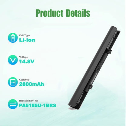 SKOWER Replacement Battery for Toshiba Satellite | PA5185U-1BRS | C50-B C55 L50 L55 E45 Series