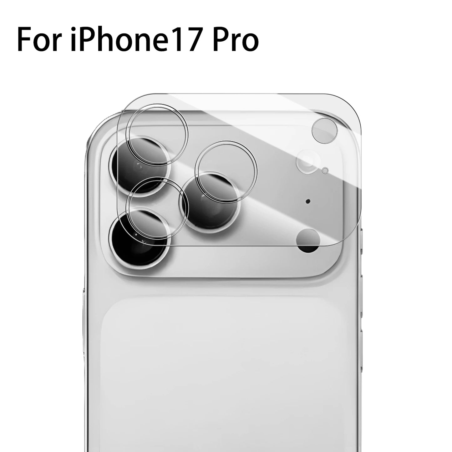 Camera Lens Tempered Glass for iPhone 17 Pro Max / 17 Air | Full Coverage Anti-Scratch Lens Protector (1-5 Sets)