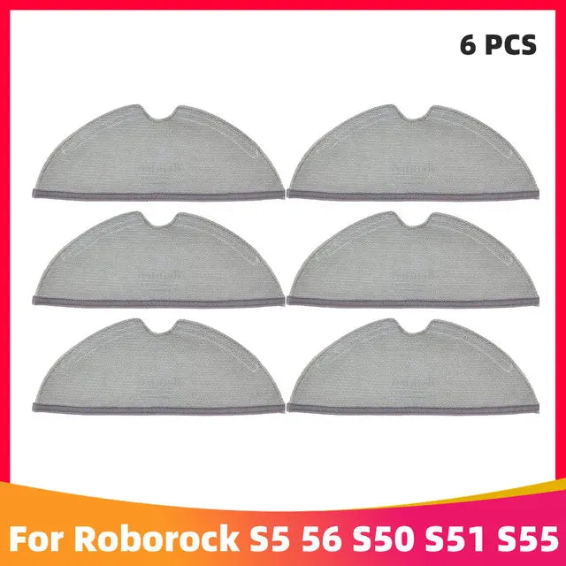 Roborock S5 MAX / S6 MAX / S6 MAXV Accessories | HEPA Filter, Brush, Mop, Water Tank