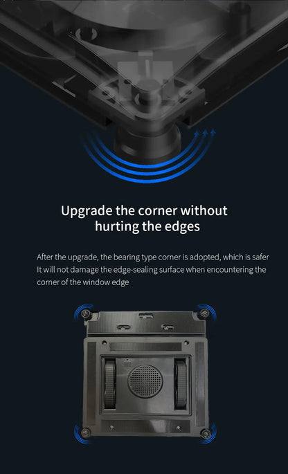 Purerobo W-V1S Robot Window Cleaner – APP Control, Auto Water Spray