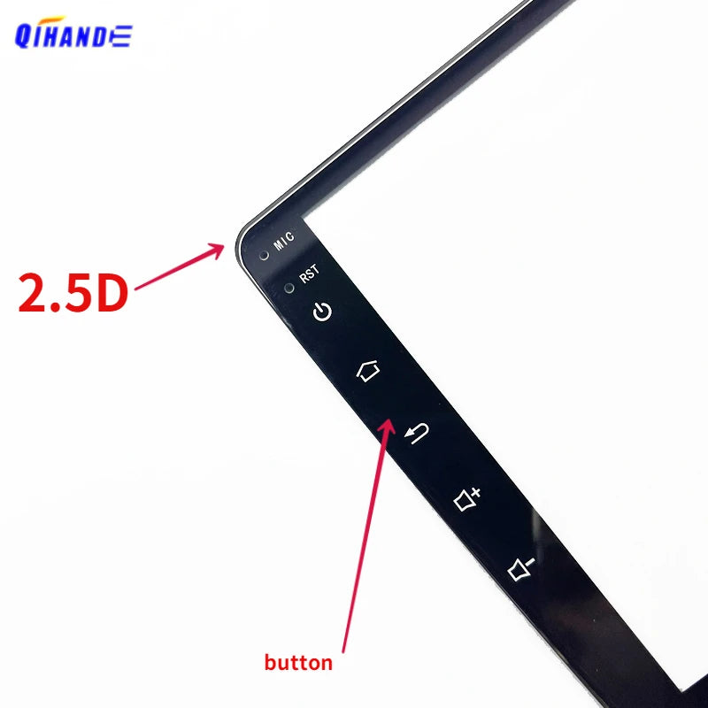 Car DVD GPS Touch Screen Digitizer – 2.5D Glass Replacement Panel 9" & 10.1"
