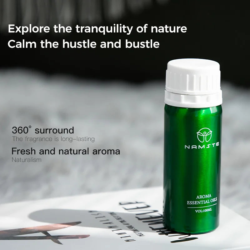 NAMSTE Hotel Signature Scent Essential Oil Diffuser – 300ml, 10 Luxury Fragrances, Home Air Freshener
