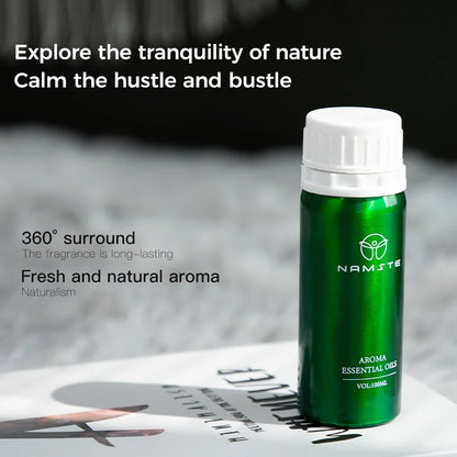 NAMSTE Hotel Signature Scent Essential Oil Diffuser – 300ml, 10 Luxury Fragrances, Home Air Freshener