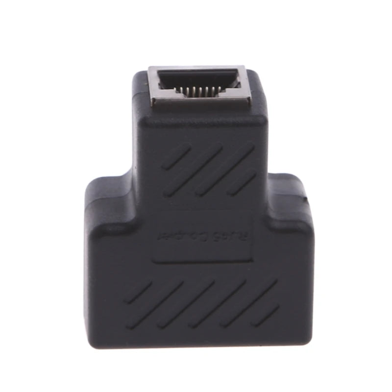 Deek-Robot RJ45 Splitter – 1-to-2 Ethernet Coupler Adapter, Plug & Play