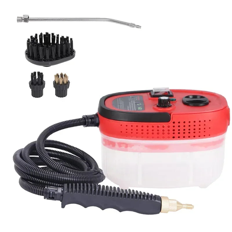 2500W Steam Cleaner 1200ml – High Temperature Pressure Washer for AC, Kitchen Hood & Car 220V