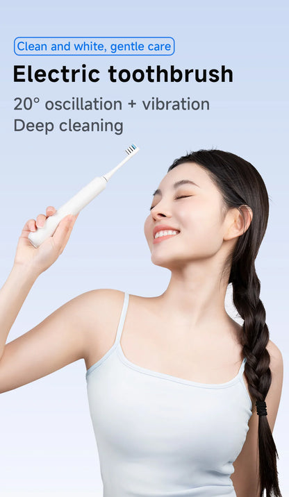 DOCOLAB Sonic Electric Toothbrush | 3-Mode | USB Charging | IPX7 Waterproof