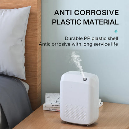 Hotel Collection Bluetooth Aroma Diffuser – 400ml Waterless Essential Oil Scent Machine, App Control