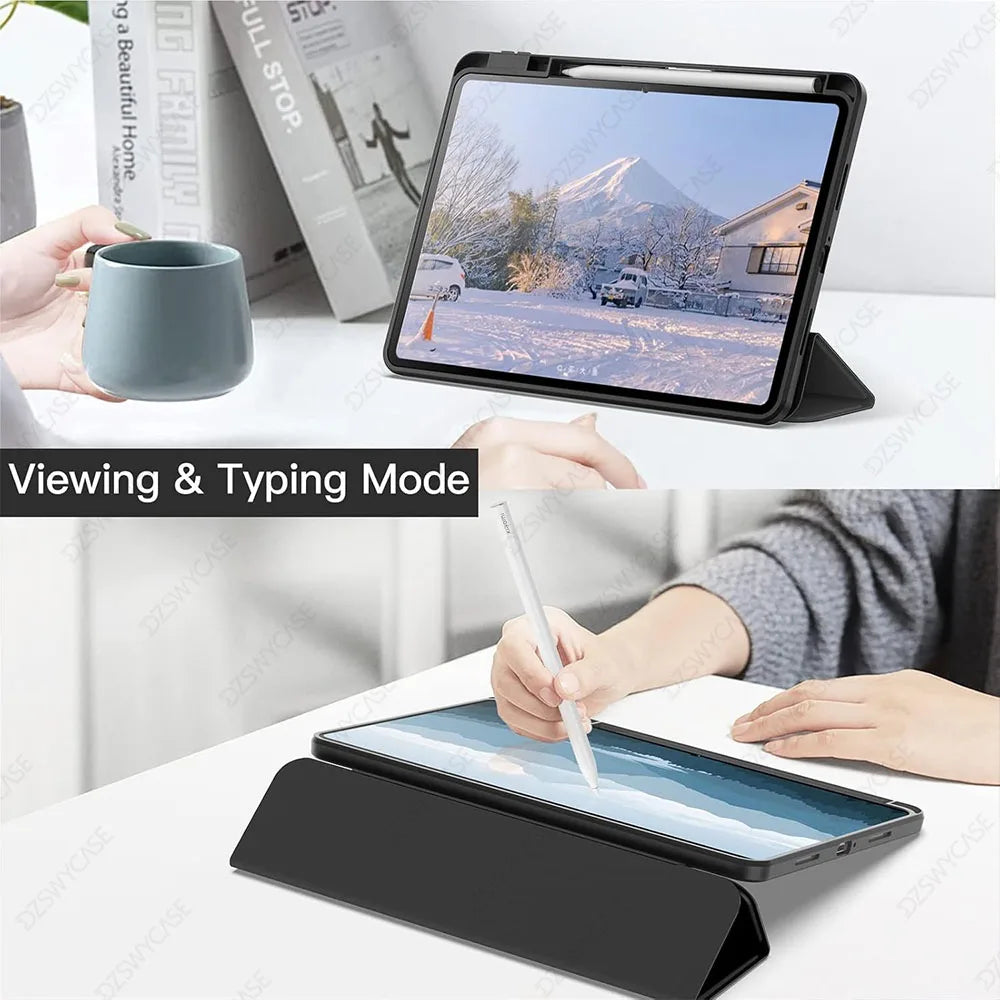 Trifold Stand Smart Case with Pen Holder for Xiaomi Mi Pad 6 / Pad 6 Pro 11" 2023