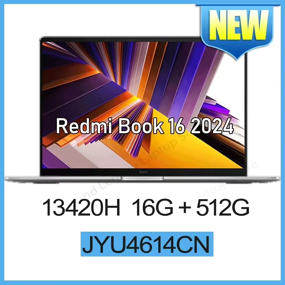 Xiaomi RedmiBook 16 2024 – Intel Core i5, 16GB RAM, 512GB SSD, 16" Laptop