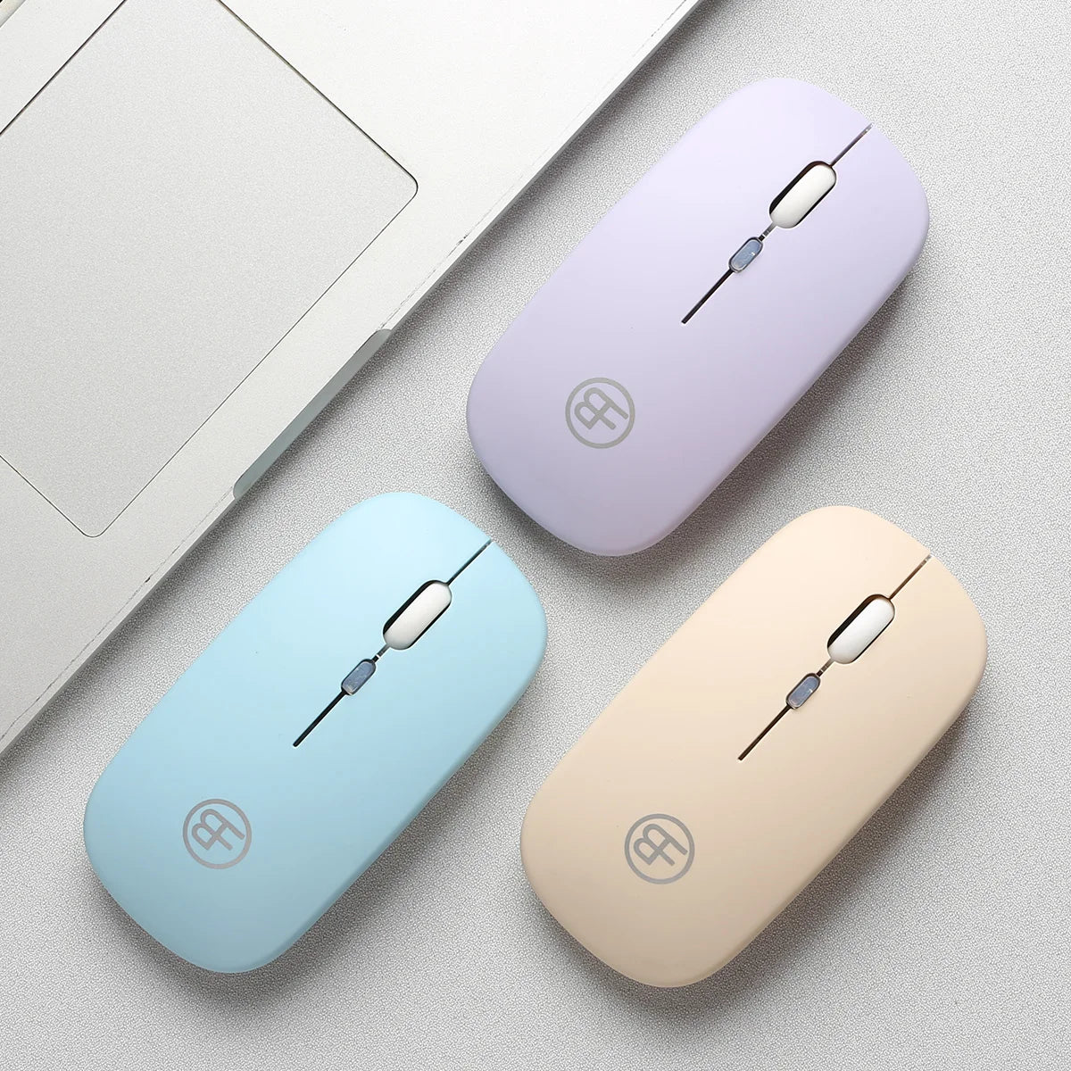 BalanceFit RGB Wireless Gaming Mouse – Rechargeable, LED Backlit, Ergonomic, 1600 DPI, for Laptop & PC