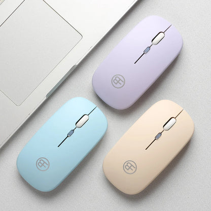 BalanceFit RGB Wireless Gaming Mouse – Rechargeable, LED Backlit, Ergonomic, 1600 DPI, for Laptop & PC