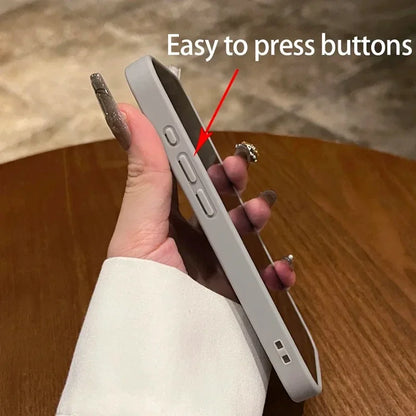 Luxury Transparent Magnetic iPhone Case | MagSafe Wireless Charging, Shockproof Bumper for iPhone 11-16 Pro Max
