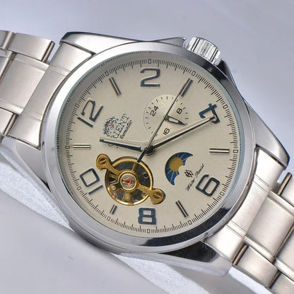 Orient Men's Automatic Mechanical Watch – Stainless Steel, Hardlex Crystal, Fashion & Casual