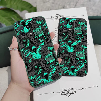 Blackened Clown Silicone Phone Case for Xiaomi Mi 11/12/13/14/15/17 Series