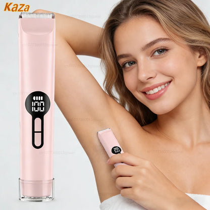 Electric Lady Shaver – Rechargeable Wet & Dry Razor for Legs, Arms, Underarm & Bikini